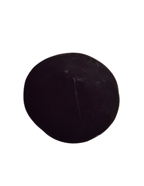Yves Saint Laurent Vintage AW 1977 Chinese Collection Velvet Conical Hat