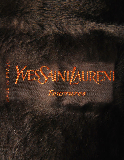 Saint laurent deals mink