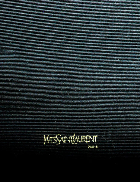 Yves Saint Laurent Vintage Green Suede Crossbody Bag - Amarcord Vintage Fashion
 - 8