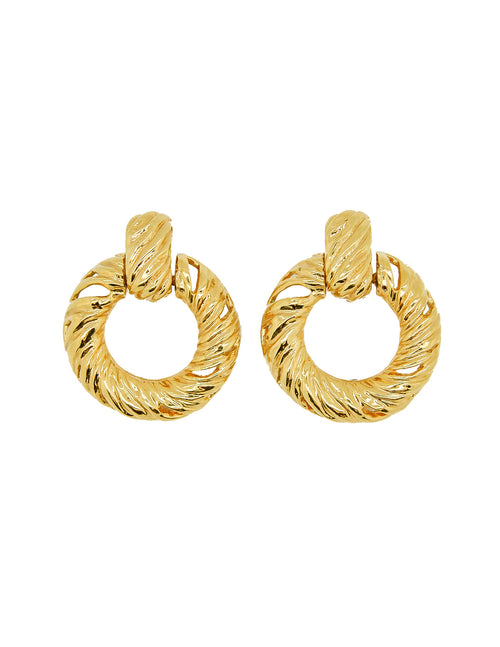 Ysl store hoop earrings