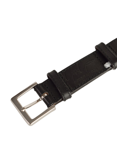 Yohji Yamamoto Vintage Black Leather Versatile Adjustable Multi-Way Belt