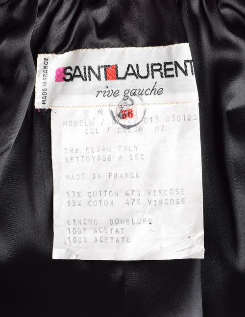 Yves Saint Laurent Vintage AW 1976-77 Russian Collection